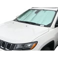 thumbnail image 2 of HeatShield, The Original Windshield Sun Shade, Custom-Fit for Jeep Compass SUV w/o Sensor 2017, 2018, 2019, 2020, 2021, Silver Series, 2 of 4