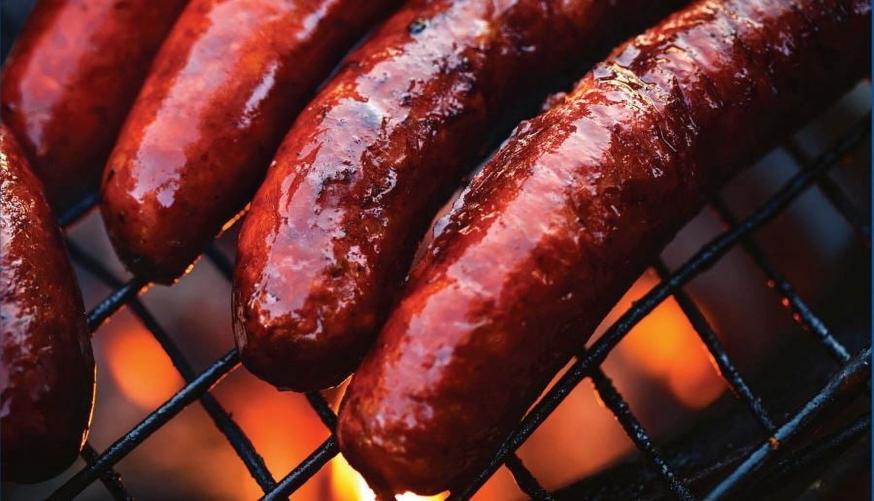 Polk's Premium All Natural Cajun Smoked Sausage Links, Made with Pork, Fully Cooked, Keep Refrigerated, 12 oz