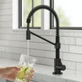 thumbnail image 2 of KRAUS Bolden Single Handle Drinking Water Filter Faucet for Reverse Osmosis or Water Filtration System in Matte Black, 2 of 13