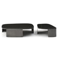 thumbnail image 2 of Whiteline Modern Living Tori Large Coffee Table, Black and Gold Ceramic Top, Base in Solid Grey Metal, 2 of 5