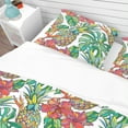 thumbnail image 4 of Designart Ensemble de Literie Tropicale 'Colorful Tropical Pattern' - Housse de Couette et Shams, 4 of 4