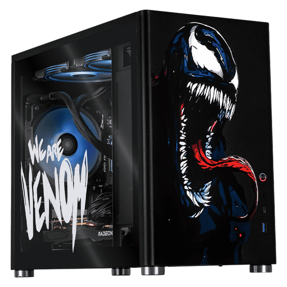 Xtreme PC Gaming AMD Radeon RX 7600 Ryzen 7 5700 32GB SSD 1TB Sistema Liquido WIFI Venom