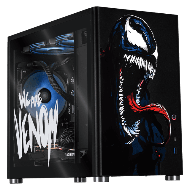 Xtreme PC Gaming AMD Radeon RX 7600 Ryzen 7 5700 32GB SSD 1TB Sistema Liquido WIFI Venom