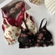 thumbnail image 2 of Sujetadores Bordados Rosa Suave Transpirable Sin Marco Sexy Levantamiento De Senos Para Mujer, 2 of 4