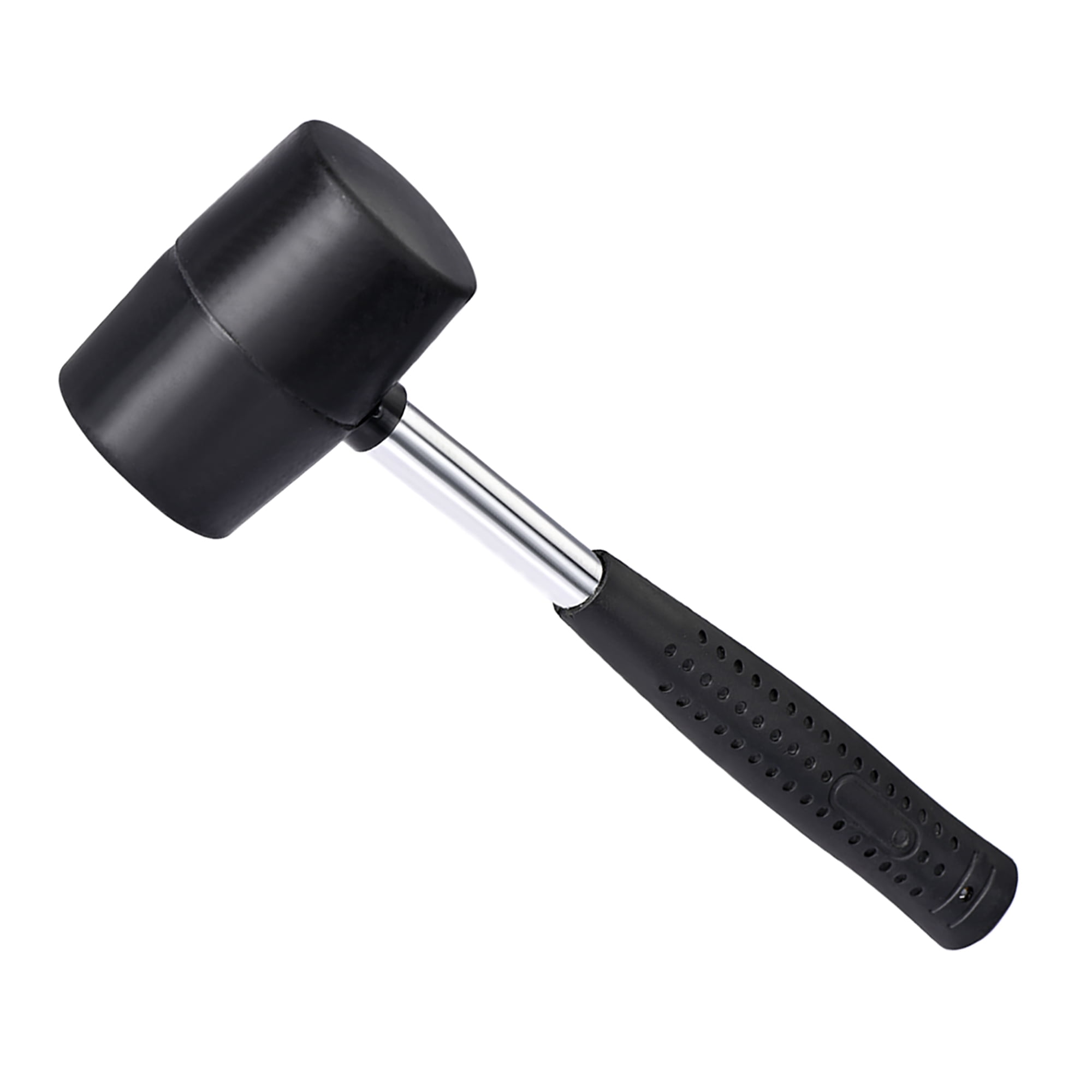 Rubber Mallet Hammer 10 Ounce 45mm Dia. with AntiSlip PVC Coated