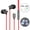 Red C port, variant on YIEMEEN HIFIs Music In Ear Earphones Clear Sound Heavy Bass TangleFree Cable