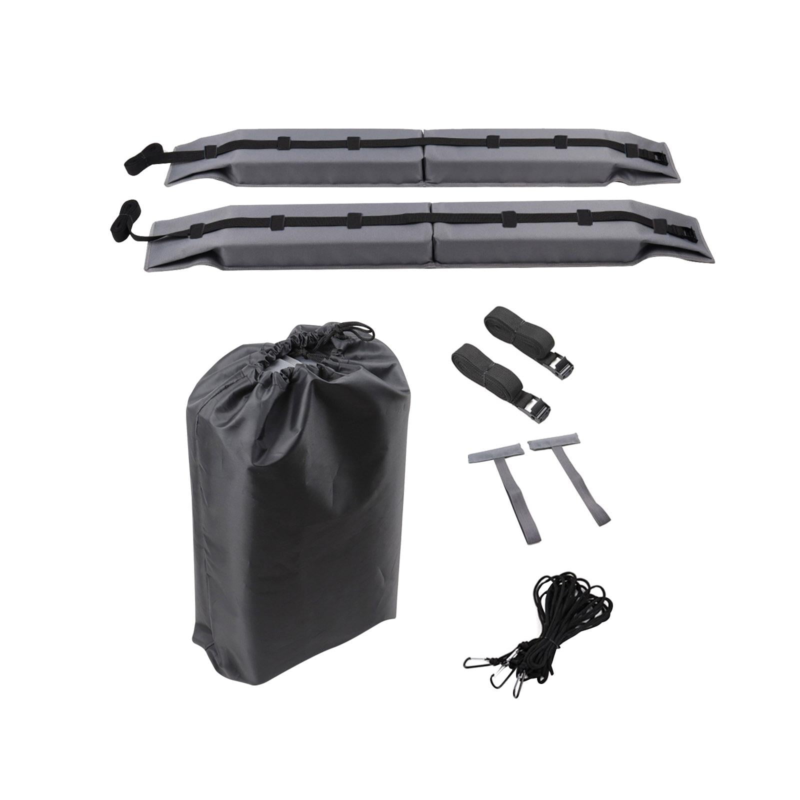 Universal Soft Roof Rack Pads Luggage Carrier System Sturdy for Kayak Surfboard Canoe Snowboard Easily Install 15ft Tie Down Straps Walmart