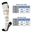 thumbnail image 6 of 7 Pairs Compression Socks for Men & Women 15-20 mmhg Graduated Athletic for Running Nurses Shin Splints Flight Travel, 6 of 7
