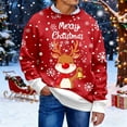 thumbnail image 5 of Men's Christmas Sweaters - Funny Christmas Sweaters for Men - Fun Holiday Pullovers,Red,2XL, 5 of 7