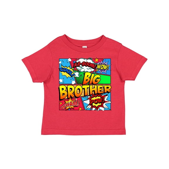 Inktastic Big Brother Comic Book Boys Toddler T-Shirt