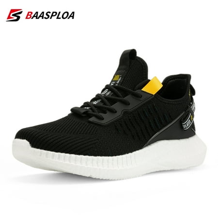 

Baasploa Men s Lightweight Comfortable Running Shoes Breathable Knit Sneakers