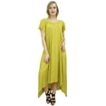 thumbnail image 1 of Bimba Femmes Ourlet Asymétrique Poches d'Été Robe avec Écharpe Robes-12, 1 of 6