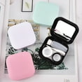 Visland 1 Pack Colorful Contact Lenses Case Eye Contact Lenses