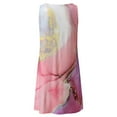 thumbnail image 5 of SMihono Robes Bohèmes d'Été Femmes Grande Taille Mode Femmes Décontracté Aguichant Col en V Uni Été Dentelle Sans Manches Robe Mini, 5 of 5