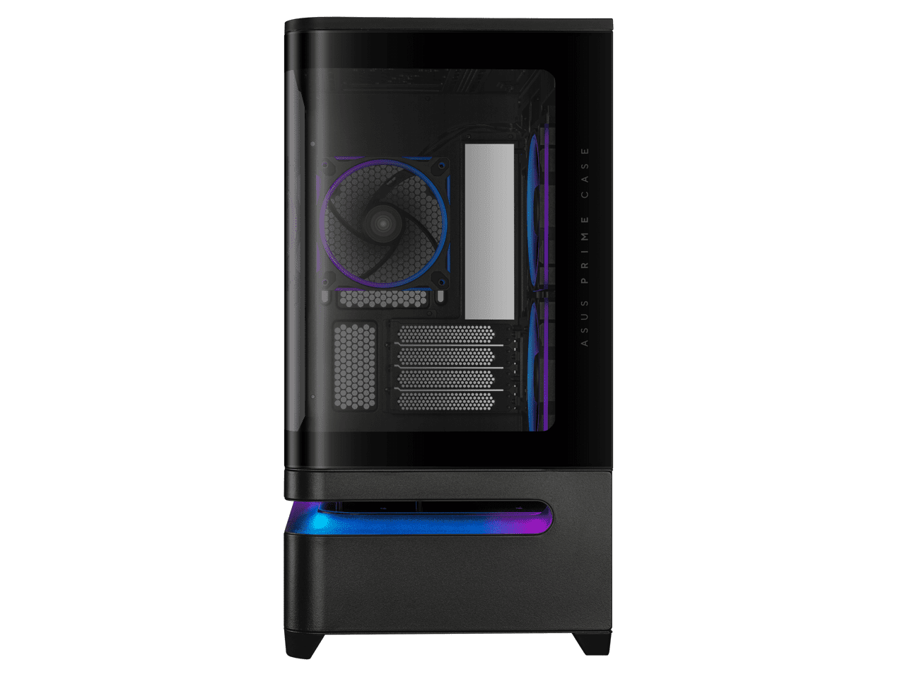 ASUS AP202ARGBCASEBLACK ARGB Micro-ATX PC Case with Tempered Glass