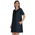 thumbnail image 2 of Inkmeso Robe Swing avec Poches Tunique d'Été en Coton Robe T-Shirt pour Femmes, 2 of 7