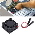 thumbnail image 3 of Kit De Ventiladores De Bloque De Enfriamiento, Mini Ventilador De Disipación De Calor Con Rodamiento De Aceite De Tamaño Compacto 1.2CFM Para Raspberry Pi 4B, 3 of 8