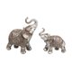 thumbnail image 2 of Escultura de estatua de pareja de con maletero arriba figurita de resina coleccionable para mesa Oficina dormitorio decoración regalos de Baoblaze Estatuilla de elefante, 2 of 8