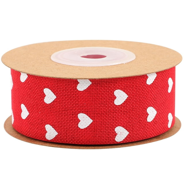 rollo de cinta de corazón amoroso, cinta multiusos, cinta decorativa para fiestas de bodas