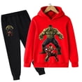 thumbnail image 1 of Avengers Hulk Kids Hoodies Sets Marvel Cartoon Boys Girls Otoño Invierno con capucha Niño Ropa de manga larga Suéteres 2022140CM zhangyuxiang CONDUJO, 1 of 2