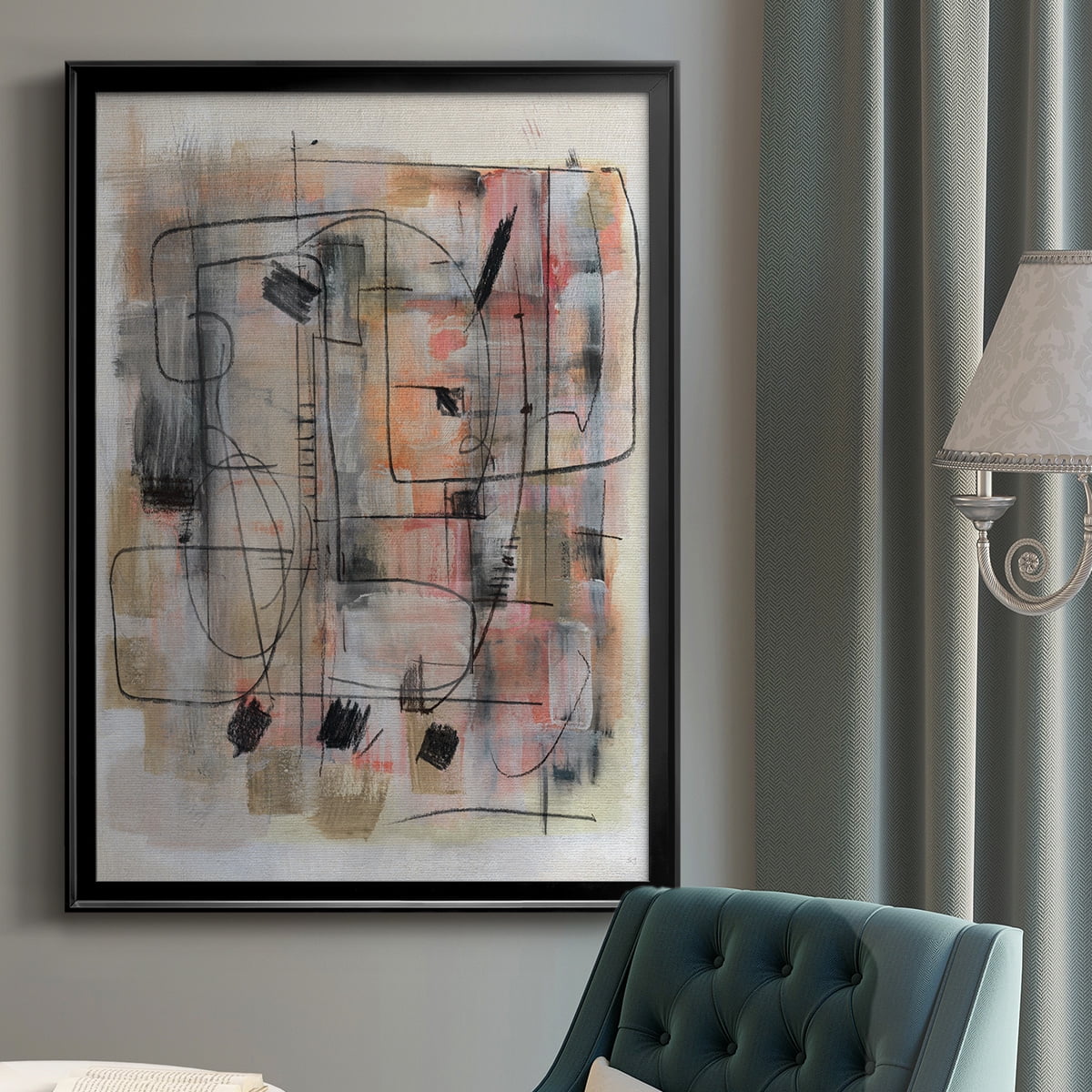 Walled City Premium Classic Framed Print - Ready to Hang