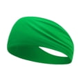 thumbnail image 4 of Fgnfyis Workout Headbands Breathable Sweat Wicking Feel Headband for Men Women Lightweight Bandana Style Sports Sweatbands Running Headband Green One Size, 4 of 4