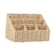 thumbnail image 4 of Canasta de almacenamiento Caja de almacenamiento dividida Multipropósito con secciones Canasta tejida del organizador de escritorio tejido a mano para, 4 of 8