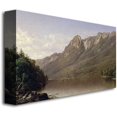 thumbnail image 2 of Trademark Fine Art David Johnson 'Eagle Cliff' Canvas Art 14x24 Inches, 2 of 2