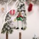 thumbnail image 5 of Decoraciones de Árbol de Navidad 3D Hierro Santa Claus Muñeco de Nieve Colgante Decoración de Navidad Decoración Colgante Decoración Colgante, 5 of 6