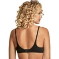 thumbnail image 3 of Maidenform Comfy Soft Demi Underwire Bra Black/Body Beige Lining 32B Women's, 3 of 4
