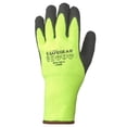thumbnail image 4 of SAFEGEAR Sandy Latex Palm Terry Lined Gloves, 3 Pairs, Small, Cold Grip, 4 of 4