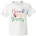 thumbnail image 3 of Inktastic I Love My Granny Youth T-Shirt, 3 of 5