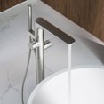 thumbnail image 4 of WOODBRIDGE BN Freestanding Tub Brushed Nickel Faucet, F0014 BN, 4 of 6