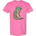 thumbnail image 3 of Inktastic Fourth of July Sloth Lady Liberty T-Shirt, 3 of 5