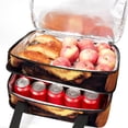 thumbnail image 5 of Dog Insulated Double Layered Lunch Bag with Two Compartments, Large Capacity, Hand Carry, 7.1x11.4x16.1 Inches, Refrigerated Lunch Bags, 5 of 6