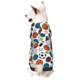 thumbnail image 1 of Fotbe Color Balls Sudadera con Estampado para Perros Pequeños – Suéter con Capucha para Mascotas, Tela Suave de Forro Polar con Bolsillo-Small, 1 of 7