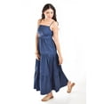 thumbnail image 2 of Vestido largo de popelina Roman Fashion juvenil 866 Azul marino, 2 of 5