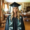 thumbnail image 6 of Fuzoiu Surfing Shark Print Graduation Sash,Graduation Stole,Unisex Adult Graduation Stole Shawl 91" Long,for Academic Commencements Shawl-Sharp Corner, 6 of 7