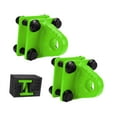 thumbnail image 2 of Luwecf 2Pcs D Shackle Bracket Alloy Towing Accessories for Truck Tractors Green, 2 of 9