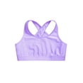 thumbnail image 3 of Zaldita Girls Sports Bra Racerback Training Bras for Teens Comfort Crop Tank Tops Tees Swimsuits Lavender 16, 3 of 5