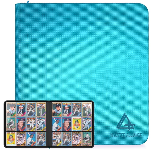 Carpeta para cartas coleccionables Invested Alliance para 480 cartas con cierre de cremallera
