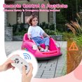 thumbnail image 2 of Shininglove 12V 3 Speeds Kids Ride on Electric Bumper Carfor Toddlers 1-3 Yrs Old Boys Girls, 2 of 8