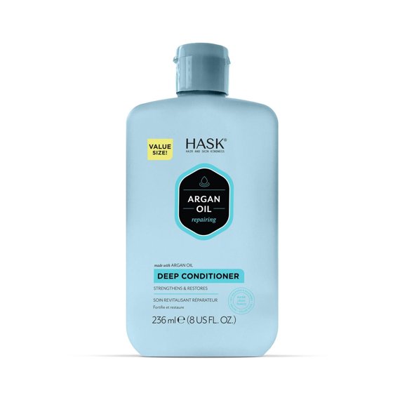 HASK Argan Oil Repairing Deep Conditioner Bottle