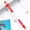 Red, variant on Clearance Under $2.94! 10PCS Ribbon Awareness Pens, Retractable Gel Roller Pens with Pink Ribbon Design, Plastic, for Gifting & Events, (13cm, Hot Pink)
