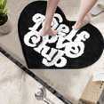 thumbnail image 3 of Cute Hot Small Area Rugs for Bedroom Bathroom Living Room College Dorm Heart Shaped Modern Preppy Rug Funky Bath Mat Soft Shaggy Bathroom Rugs Non Washable, 3 of 4