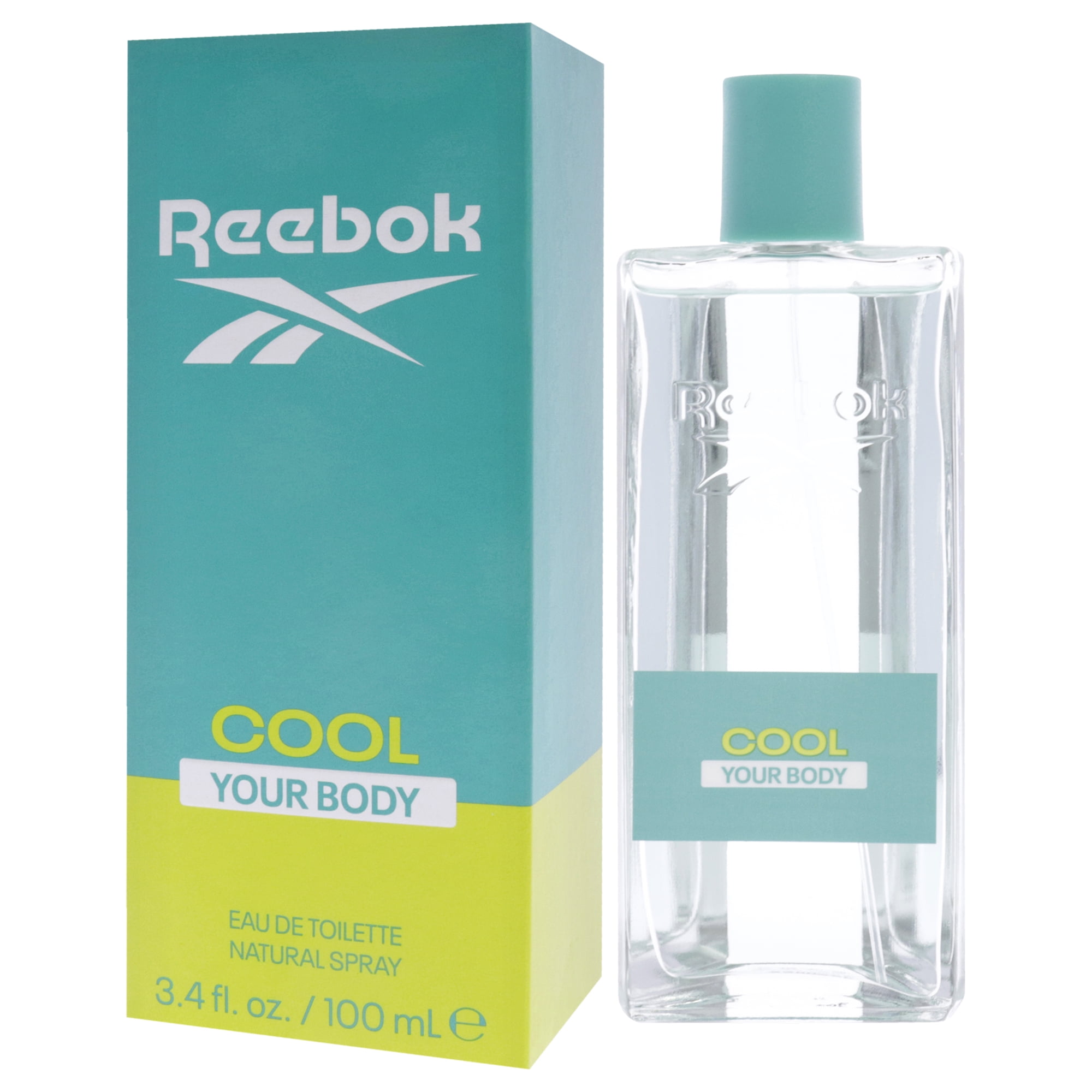 Reebok Cool Your Body Perfume, Floral Fruity Fragrance, 3.4 oz EDT