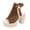 Brown, variant on Women's Peep Toe Chunky High Heel Platform Sandals with Buckle Strap Fashion Leopard Printed Non Slip Party Dressy Shoes Brown Size 9