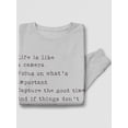 thumbnail image 3 of Cool Quote Sweatshirt Men -Image by Shutterstock, Male Large, 3 of 4