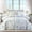 Green White, variant on Green Essen 3 Pieces Quilt Set Queen/Full Size,Soft Microfiber Bedding Sets Lightweight Bedspread Reversible Coverlet Bed Cover(ocean shell)