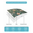 thumbnail image 5 of Quilts Full Size, Pink Spring Flowers Soft Comforter Bedding Set for Bed, Botanical Summer Floral Farmhouse Lightweight Quilted Bedspread with Pillow Cover(2 Pieces) for All Season, 78x90 Inch, 5 of 6